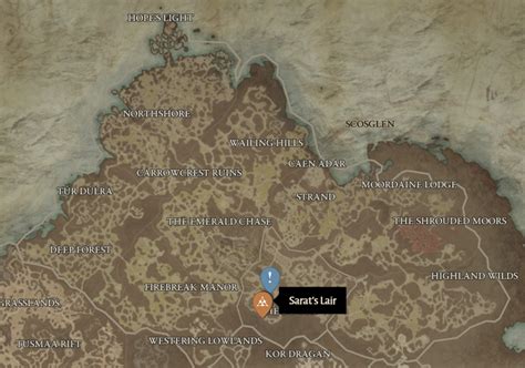 antre de sarat|Diablo 4 Sarats Lair: Location and How to Beat